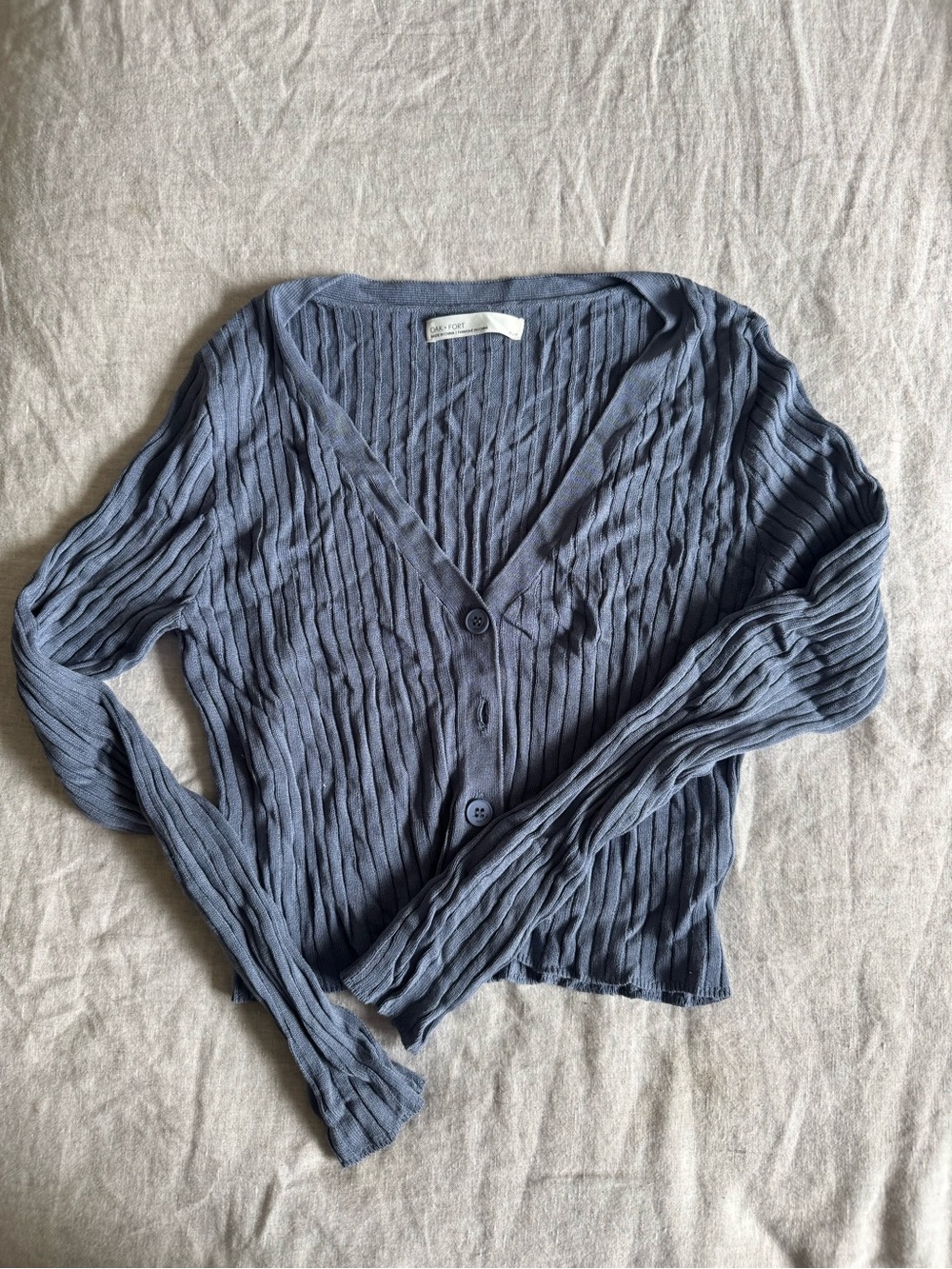 Oak and Fort Cropped Cardigan